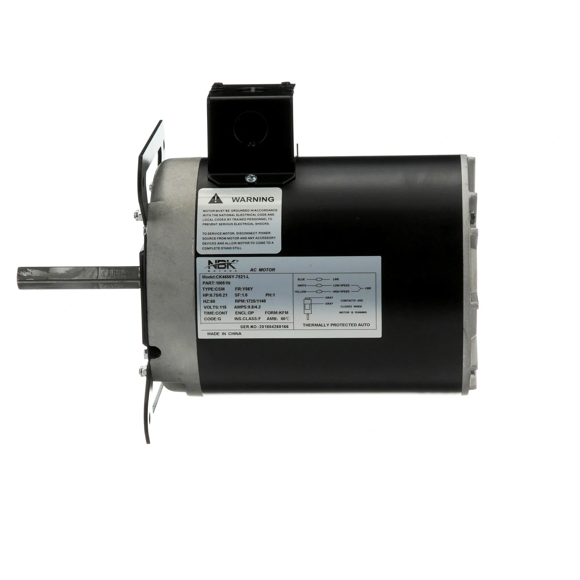 1686701 Garland - High Efficiency Blower Motor 115V alternate view 1 1686701 Garland - High Efficiency Blower Motor 115V alternate view 1